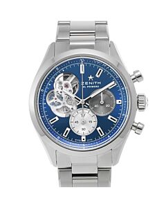 Men's Chronomaster Chronograph Stainless Steel Blue Sunray Dial Watch