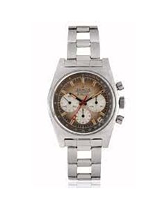 Men's Chronomaster Revival A385 Chronograph Stainless Steel Brown Gradient Dial Watch