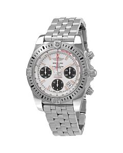 Men's Chronomat 41 Airborne Chronograph Stainless Steel Silver Dial Watch