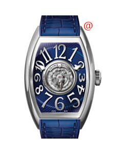 Men's Cintree Curvex Alligator Blue Dial Watch