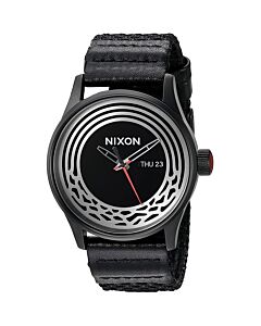 Men's Classic Canvas Black Dial Watch