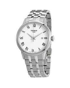 Men's Classic Dream Stainless Steel White Dial Watch