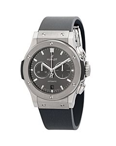 Men's Classic Fusion Chronograph Rubber Grey Dial Watch