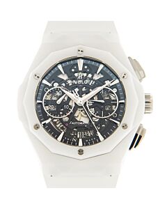 Mens-Classic-Fusion-Chronograph-Rubber-Transparent-Dial-Watch