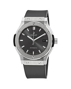 Men's Classic Fusion Rubber Grey Dial Watch
