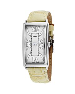 Men's Classic Leather Beige Dial Watch