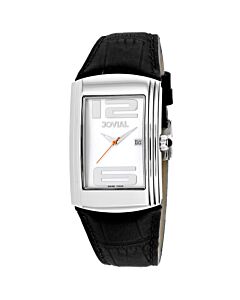 Men's Classic Leather Mother of Pearl Dial Watch