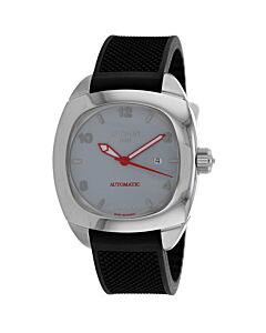 Men's Classic Rubber Grey Dial Watch