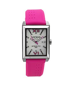 Men's Classic Silicone Mother of Pearl Dial Watch