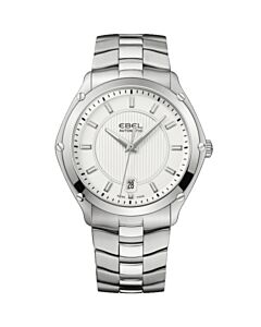 Men's Classic Sport Stainless Steel Silver Dial