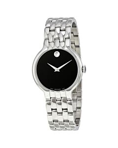 Men's Classic Stainless Steel Black Dial Stainless Steel
