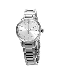 Men's Classic Stainless Steel Silver Dial Watch