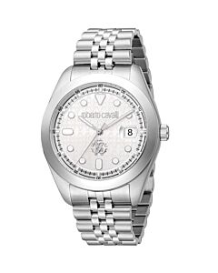 Men's Classic Stainless Steel Silver-tone Dial Watch