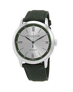 Men's Classima Canvas Green Dial Watch