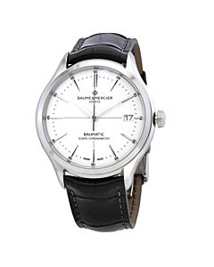 Mens-Clifton-Baumatic-Alligator-Leather-White-Dial_2