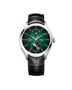 Men's Clifton Baumatic Chronograph Alligator Green Dial Watch