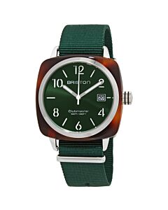Men's Clubmaster Nylon Green Dial Watch