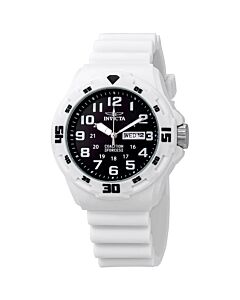 Men's Coalition Forces Silicone Black Dial