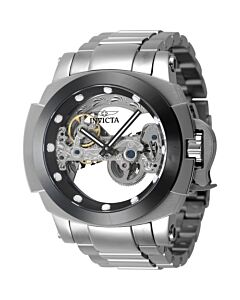 Men's Coalition Forces Stainless Steel Black Dial Watch