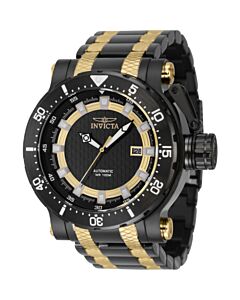 Men's Coalition Forces Stainless Steel Two-tone (Black and Gold-tone) Dial Watch