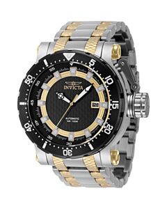 Men's Coalition Forces Stainless Steel Two-tone (Black and Gold-tone) Dial Watch