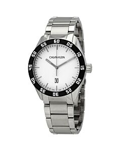 Men's Complete Stainless Steel Silver Dial Watch