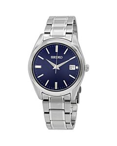 Men's Core Stainless Steel Blue Dial Watch