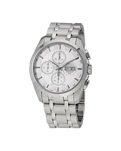 Men's Couturier Chronograph Stainless Steel Silver Dial