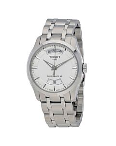 Men's Couturier Stainless Steel Silver Dial