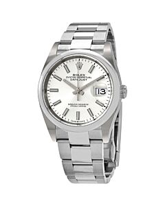 Men's Datejust 36 Stainless Steel Rolex Oyster Silver Dial Watch