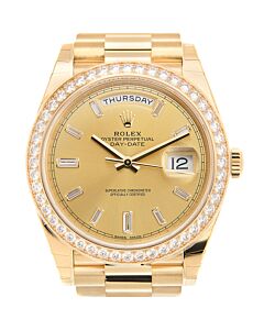 Mens-Day-Date-40-18kt-Yellow-Gold-President-Champagne-Dial-Watch