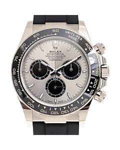 Men's Daytona Chronograph Rubber Grey Dial Watch