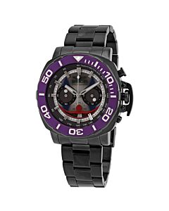 Men's DC Comics Chronograph Stainless Steel Black Dial Watch
