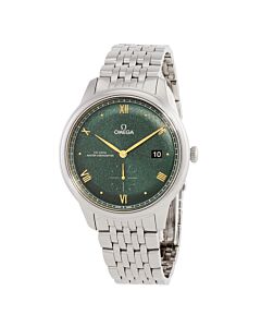 Men's De Ville Prestige Stainless Steel Green Dial Watch