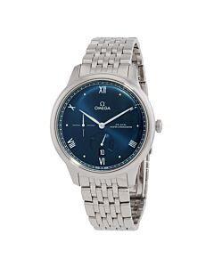 Men's De Ville Stainless Steel Blue Dial Watch