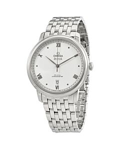 Men's De Ville Stainless Steel Silver Dial Watch