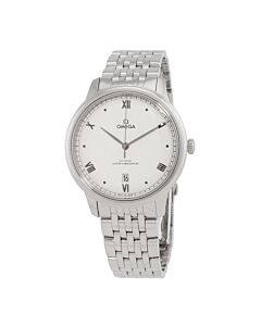Men's De Ville Stainless Steel Silver-tone Dial Watch