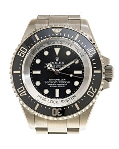 Men's Deep Sea Titanium Oyster Black Dial Watch