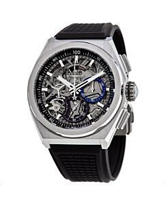 Men's Defy Classic Rubber (FMK Quality) Skeleton Dial Watch
