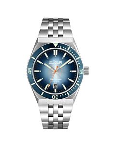 Men's Delmare Stainless Steel Blue Dial Watch