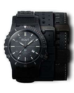 Men's Delta Nylon Black Dial Watch