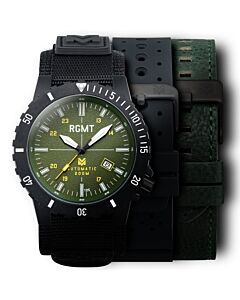 Men's Delta Nylon Green Dial Watch