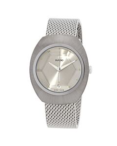 Men's Diastar Stainless Steel Silver-tone Dial Watch