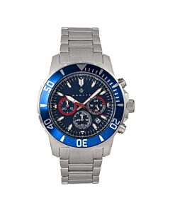 Mens-Dive-Chrono-500-Chronograph-Stainless-Steel-Black-Dial-Watch