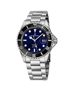 Men's Diver XL Stainless Steel Blue Dial Watch