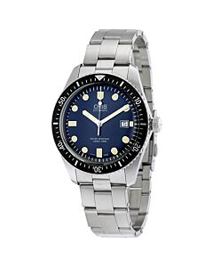 Men's Divers Sixty-Five Stainless Steel Blue Dial