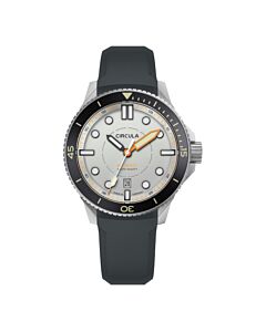 Men's Divesport Titanium Rubber Grey Dial Watch