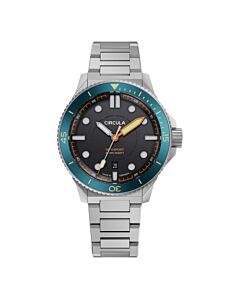 Men's Divesport Titanium Titanium Black Dial Watch