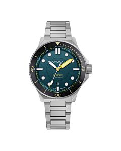 Men's Divesport Titanium Titanium Green Dial Watch