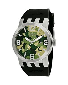 Men's DNA Silicone Green Dial Watch
